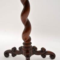 Antique William IV Mahogany Barley Twist Table (4 of 8) Antique William IV Mahogany Barley Twist Table (4 of 8)