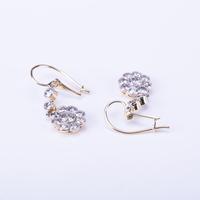 Antique Edwardian 1.40 Carat Diamond Daisy Cluster Drop Earrings Circa 1900’s (3 of 4) Antique Edwardian 1.40 Carat Diamond Daisy Cluster Drop Earrings Circa 1900’s (3 of 4)