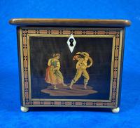 Mid Victorian Sorento Ware Inlaid Single Tea Caddy (6 of 7) Mid Victorian Sorento Ware Inlaid Single Tea Caddy (6 of 7)