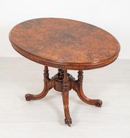 Pretty Victorian Burr Walnut Centre Table (7 of 9) Pretty Victorian Burr Walnut Centre Table (7 of 9)