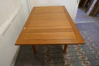 Blonde Mahogany Cottage Draw Leaf Table (5 of 8) Blonde Mahogany Cottage Draw Leaf Table (5 of 8)