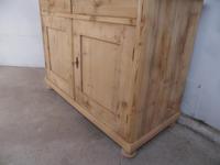 Victorian Large Antique Pine 2 Door 2 Drawer Dresser Base to wax / paint (3 of 9) Victorian Large Antique Pine 2 Door 2 Drawer Dresser Base to wax / paint (3 of 9)