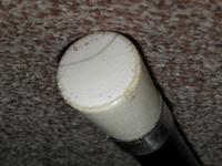 Antique Hallmarked 1914 Silver Pommel Topped Ebony Walking Stick / Cane - 92cm (12 of 13) Antique Hallmarked 1914 Silver Pommel Topped Ebony Walking Stick / Cane - 92cm (12 of 13)