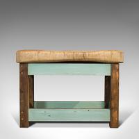Antique Butcher's Block, English, Beech, Teak, Work Table, Kitchen Island, 1900 (12 of 12) Antique Butcher's Block, English, Beech, Teak, Work Table, Kitchen Island, 1900 (12 of 12)