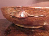 Early Mouseman Adzed Oak Large Bowl (6 of 7) Early Mouseman Adzed Oak Large Bowl (6 of 7)