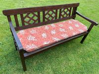 Large 3 Seater Vintage 20th Century Colonial Style Teak Garden Bench (3 of 33) Large 3 Seater Vintage 20th Century Colonial Style Teak Garden Bench (3 of 33)