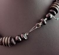 Victorian Bog Oak & Wood Bead Necklace (9 of 10) Victorian Bog Oak & Wood Bead Necklace (9 of 10)