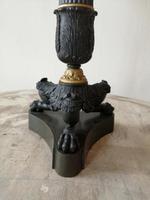 Fine quality pair of French bronze & ormulu table lamps (2 of 9) Fine quality pair of French bronze & ormulu table lamps (2 of 9)