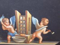 Watercolour Mischievous Putti Listed Artist E P Fenderico (6 of 14) Watercolour Mischievous Putti Listed Artist E P Fenderico (6 of 14)