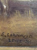 Antique French oil painting landscape harvest scene signed E Cornaud dated 1888 (9 of 10) Antique French oil painting landscape harvest scene signed E Cornaud dated 1888 (9 of 10)
