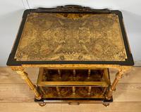 Victorian Inlaid Walnut Canterbury What Not (4 of 11) Victorian Inlaid Walnut Canterbury What Not (4 of 11)
