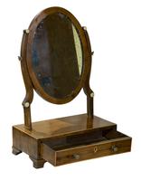 19th Century Mahogany Oval Dressing Table Mirror (4 of 6) 19th Century Mahogany Oval Dressing Table Mirror (4 of 6)