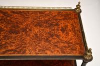 Antique Amboyna & Ebony Etagere Side Table (12 of 13) Antique Amboyna & Ebony Etagere Side Table (12 of 13)