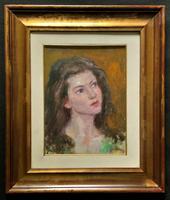 Wonderful Vintage Oil Portrait Painting of Italian Beauty from Maddalena (2 of 10) Wonderful Vintage Oil Portrait Painting of Italian Beauty from Maddalena (2 of 10)