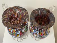 2 Beautiful Italian Murano Fratelli & Torso Millefiori Glass Vases (7 of 34) 2 Beautiful Italian Murano Fratelli & Torso Millefiori Glass Vases (7 of 34)