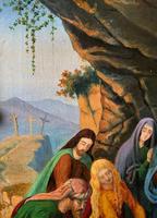 Superb 19th Century Old Master Biblical Jesus Religious Oil Painting - Gothic Oak Frame (8 of 14) Superb 19th Century Old Master Biblical Jesus Religious Oil Painting - Gothic Oak Frame (8 of 14)