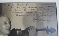 Leon Levson 'Photographer', Large Studio Photograph Portrait of David de Groot, Violinist, Dated 1929, Signed & Inscribed (5 of 5) Leon Levson 'Photographer', Large Studio Photograph Portrait of David de Groot, Violinist, Dated 1929, Signed & Inscribed (5 of 5)