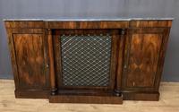 Beautiful Regency Rosewood 3 Door Breakfront Cabinet (4 of 11) Beautiful Regency Rosewood 3 Door Breakfront Cabinet (4 of 11)