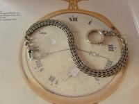 Antique Pocket Watch Chain 1890s Victorian Silver Nickel Herringbone Link Albert (4 of 11) Antique Pocket Watch Chain 1890s Victorian Silver Nickel Herringbone Link Albert (4 of 11)