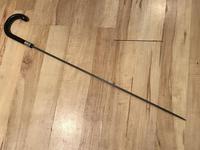 Gentleman's Walking Stick Sword Stick With Silver Collar (10 of 34) Gentleman's Walking Stick Sword Stick With Silver Collar (10 of 34)