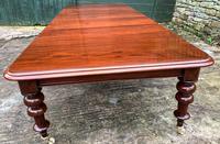 Very Large Victorian Mahogany Extending Dining Table (9 of 16) Very Large Victorian Mahogany Extending Dining Table (9 of 16)