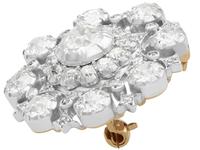 6.10ct Diamond & 9ct Yellow Gold Brooch / Pendant - Antique Victorian (8 of 15) 6.10ct Diamond & 9ct Yellow Gold Brooch / Pendant - Antique Victorian (8 of 15)