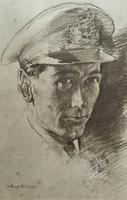 Sir William Russell Flint - Signed - Military Officer Portrait - Sepia Print (9 of 9) Sir William Russell Flint - Signed - Military Officer Portrait - Sepia Print (9 of 9)