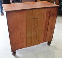 1900's Mahogany Square Front Chest Drawers with Wooden Knobs (4 of 4) 1900's Mahogany Square Front Chest Drawers with Wooden Knobs (4 of 4)
