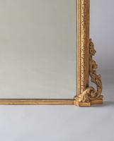 Very Large English Victorian Gilt Archtop Overmantle Mirror (7 of 8) Very Large English Victorian Gilt Archtop Overmantle Mirror (7 of 8)