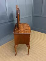 Burr Walnut Bow Fronted Dressing Table (14 of 19) Burr Walnut Bow Fronted Dressing Table (14 of 19)