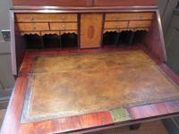 Fine George III Period Flame Mahogany Bureau Bookcase (5 of 9) Fine George III Period Flame Mahogany Bureau Bookcase (5 of 9)