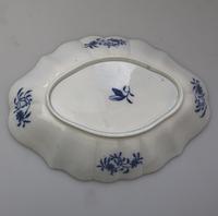 Large Blue & White Long Bridge Bowl Pottery, Unusually Decorated Underneath 19thc (5 of 6) Large Blue & White Long Bridge Bowl Pottery, Unusually Decorated Underneath 19thc (5 of 6)