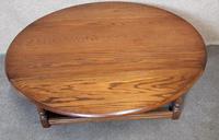 Oak Drop Leaf Occasional - Coffee Table Wood Bros, Old Charm Furniture (4 of 11) Oak Drop Leaf Occasional - Coffee Table Wood Bros, Old Charm Furniture (4 of 11)