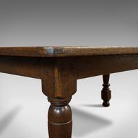 Antique Dining Table, English, Oak, 6 Seat, Country House, Victorian, 1900 (4 of 10) Antique Dining Table, English, Oak, 6 Seat, Country House, Victorian, 1900 (4 of 10)