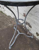 French Iron & Marble Bistro Table Mid 19th Century (12 of 12) French Iron & Marble Bistro Table Mid 19th Century (12 of 12)