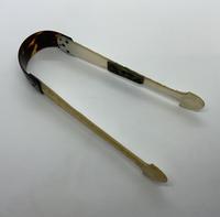 Rare Georgian MOP & Tortoiseshell Tea Tongs (3 of 5) Rare Georgian MOP & Tortoiseshell Tea Tongs (3 of 5)