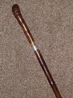 Victorian Hallmarked Repousse Silver 1896 Sword / Walking Cane W/Burr Root Top (7 of 13) Victorian Hallmarked Repousse Silver 1896 Sword / Walking Cane W/Burr Root Top (7 of 13)