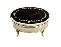 Antique Sterling Silver & Tortoiseshell Trinket Box 1921 (5 of 9) Antique Sterling Silver & Tortoiseshell Trinket Box 1921 (5 of 9)