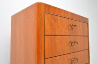 Mahogany & Brass Vintage Tallboy Chest of Drawers (4 of 8) Mahogany & Brass Vintage Tallboy Chest of Drawers (4 of 8)
