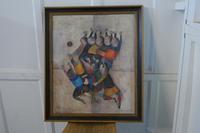 Original Framed 1970s Print “Ballon Players” by Graciela Rodo Boulanger (6 of 7) Original Framed 1970s Print “Ballon Players” by Graciela Rodo Boulanger (6 of 7)