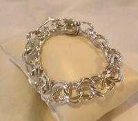 Vintage Sterling Silver Bracelet 1950s Forstner Usa 7 1/2" Length 38.2 Grams (7 of 11) Vintage Sterling Silver Bracelet 1950s Forstner Usa 7 1/2" Length 38.2 Grams (7 of 11)