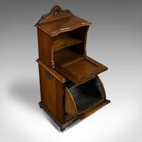Antique Purdonium, English, Walnut, Fireside Bin, Cabinet, Victorian c.1890 (7 of 10) Antique Purdonium, English, Walnut, Fireside Bin, Cabinet, Victorian c.1890 (7 of 10)