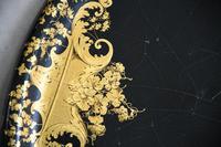 Black & Gilded Papier Mache Tray (8 of 10) Black & Gilded Papier Mache Tray (8 of 10)
