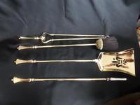 Glorious Fire Tools Set on Stand Solid Brass (5 of 9) Glorious Fire Tools Set on Stand Solid Brass (5 of 9)