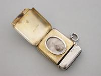 Victorian Silver Vesta Case with Hidden Photo Compartment. By John Millward Banks, Chester, 1898 (7 of 13) Victorian Silver Vesta Case with Hidden Photo Compartment. By John Millward Banks, Chester, 1898 (7 of 13)