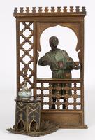 Franz Xavier Bergmann Austria Cold-painted Bronze Coffee Vendor Inkwell Figure (12 of 24) Franz Xavier Bergmann Austria Cold-painted Bronze Coffee Vendor Inkwell Figure (12 of 24)