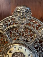 Brass Cased 'Green Man' Mantel Clock (2 of 6) Brass Cased 'Green Man' Mantel Clock (2 of 6)