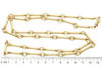 12ct Yellow Gold Chain - Antique c.1920 (7 of 13) 12ct Yellow Gold Chain - Antique c.1920 (7 of 13)