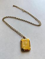 Art Deco 9ct Back & Front Gold Locket on Chain (7 of 10) Art Deco 9ct Back & Front Gold Locket on Chain (7 of 10)