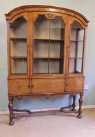 Quality Antique Walnut Display Cabinet (16 of 19) Quality Antique Walnut Display Cabinet (16 of 19)